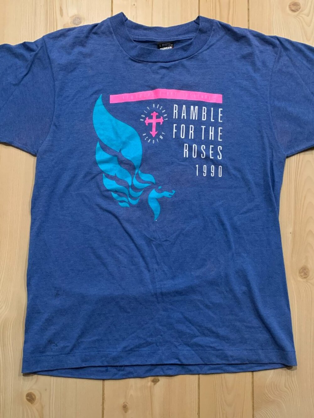 Vintage 90s Kentucky Derby Festival Ramble For The Roses Single Stitch T-Shirt L